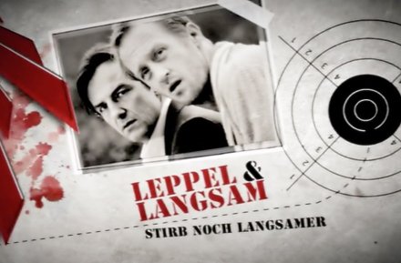 Leppel & Langsam — German crime comedy filmed in Prague, camera work by Ondřej Herold